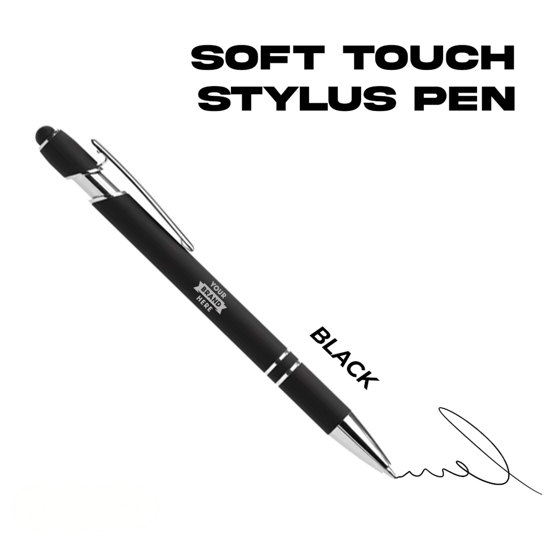 Soft Touch Stylus Pen – Customizable Smooth Writing & Touchscreen Compatibility