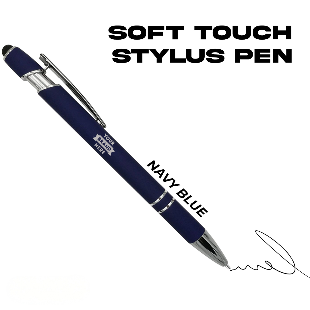 Soft Touch Stylus Pen – Customizable Smooth Writing & Touchscreen Compatibility