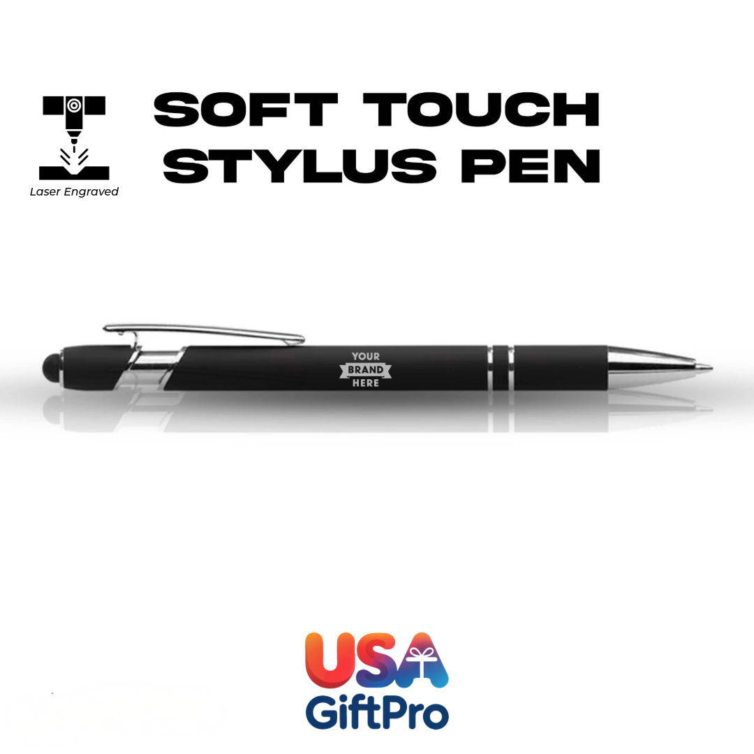 Soft Touch Stylus Pen – Customizable Smooth Writing & Touchscreen Compatibility