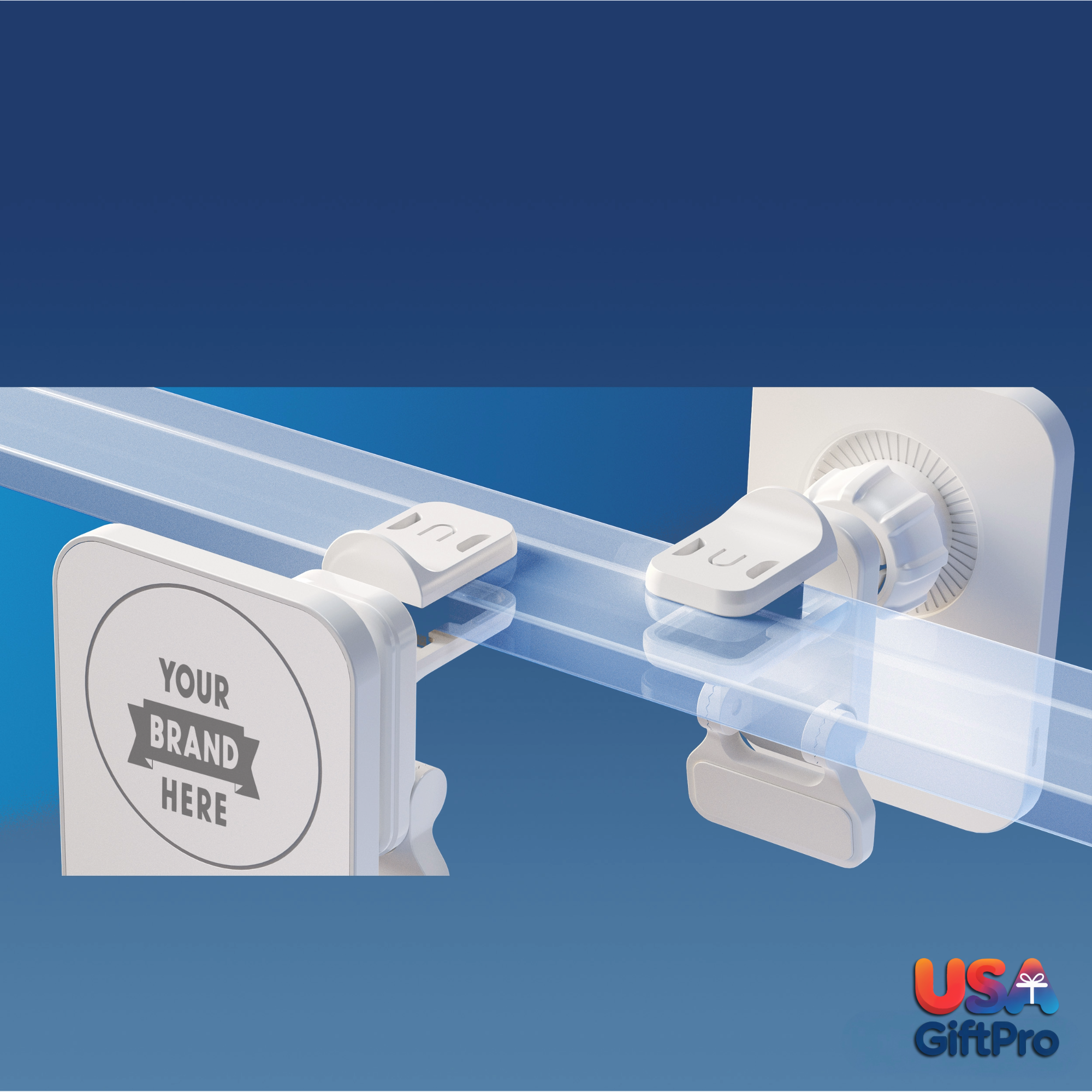 Customizable Magnetic Wireless Car Charger – Fast Charging & 360° Rotation