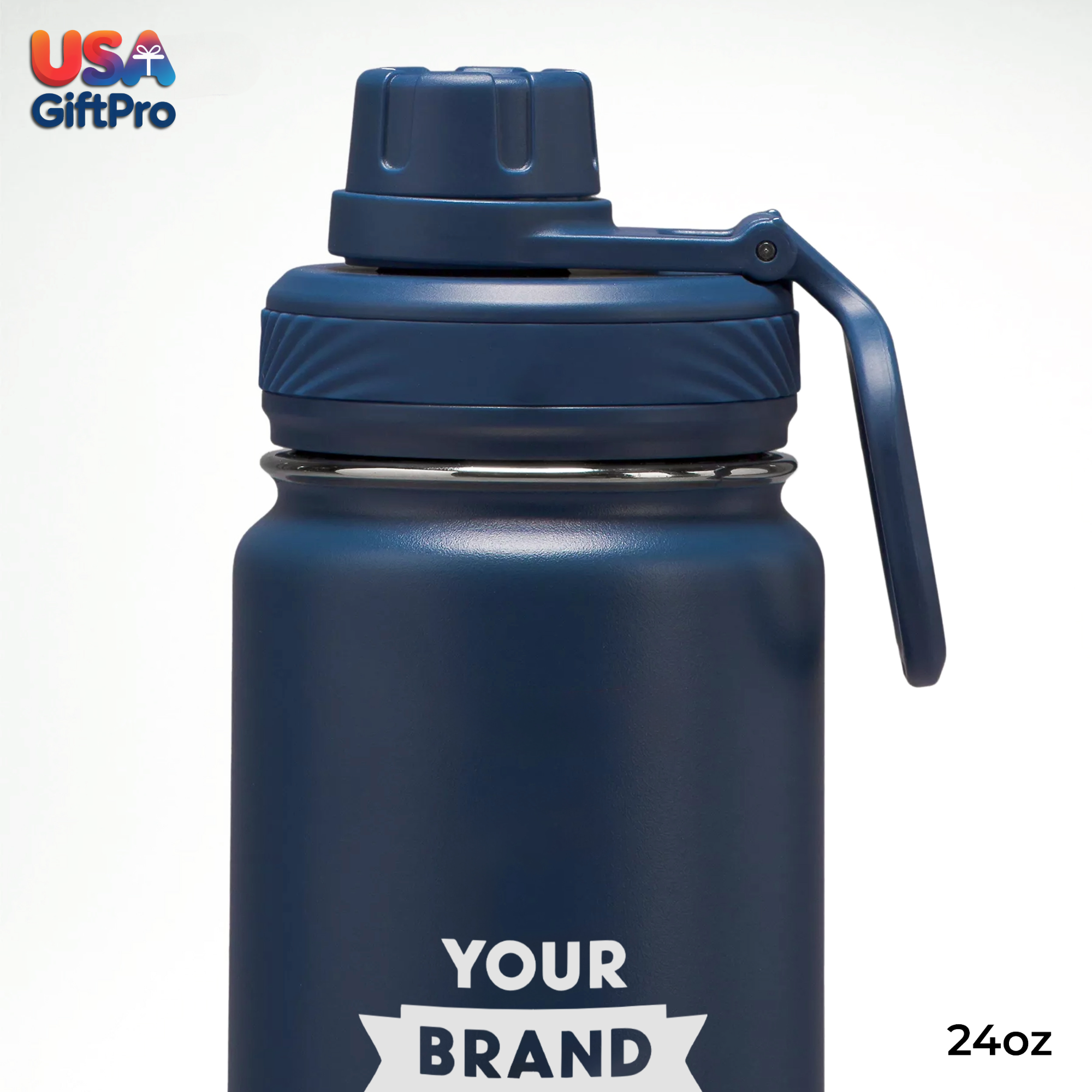 Premium Customizable 24oz Double Wall Thermos – Leak-Proof Stainless Steel