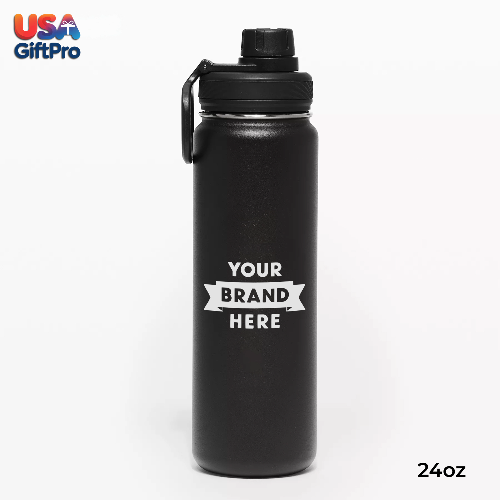 Premium Customizable 24oz Double Wall Thermos – Leak-Proof Stainless Steel