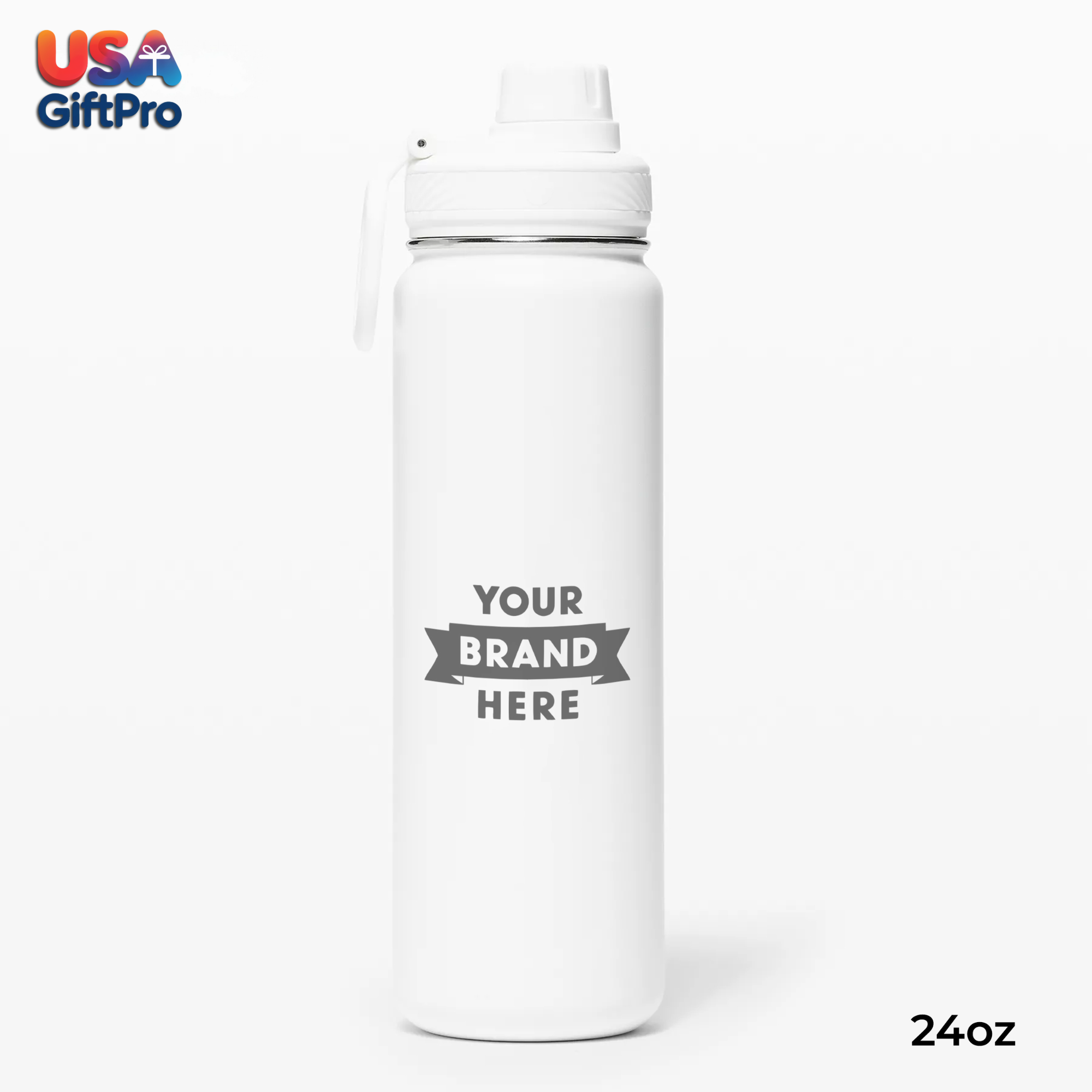 Premium Customizable 24oz Double Wall Thermos – Leak-Proof Stainless Steel