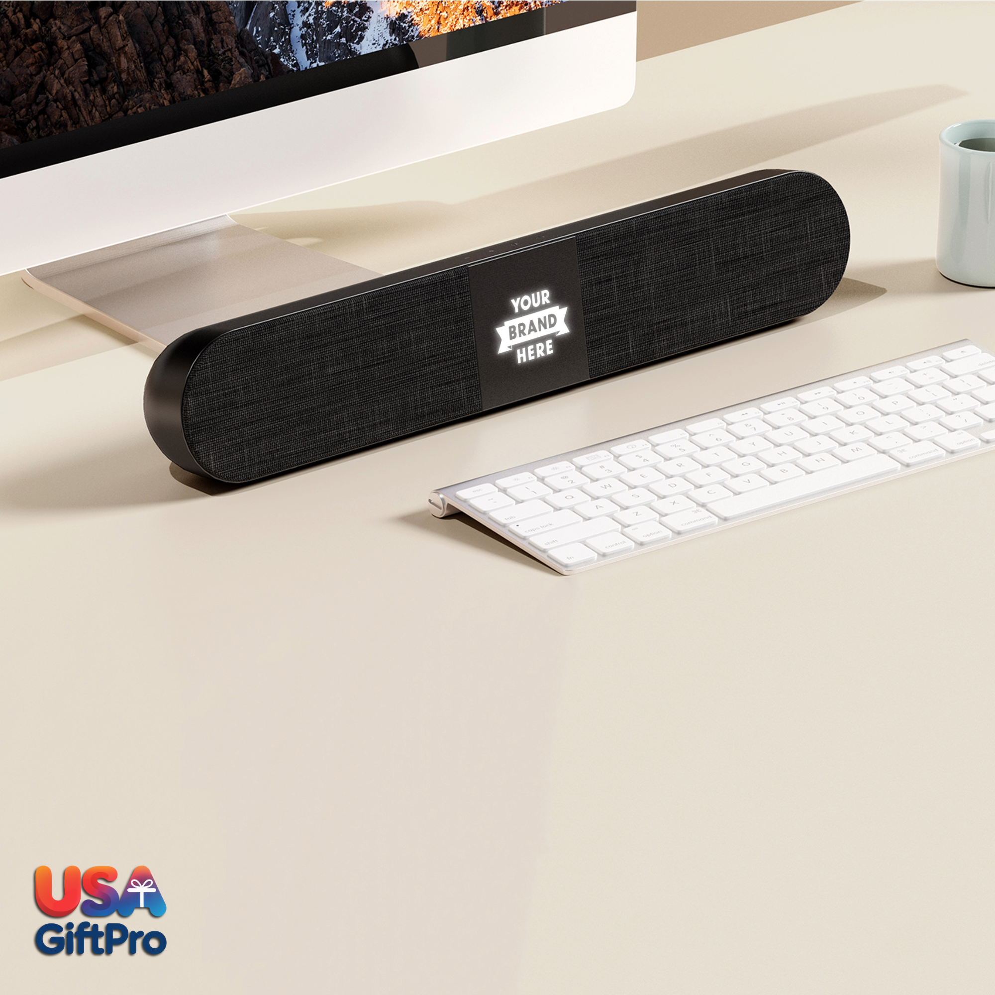 Customizable 20W Wireless Sound Bar – Bluetooth 5.0, HDMi & AUX Connectivity