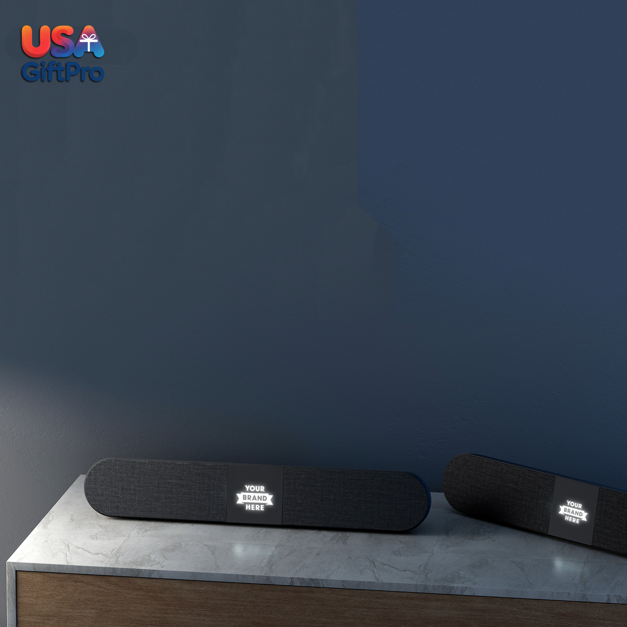 Customizable 20W Wireless Sound Bar – Bluetooth 5.0, HDMi & AUX Connectivity